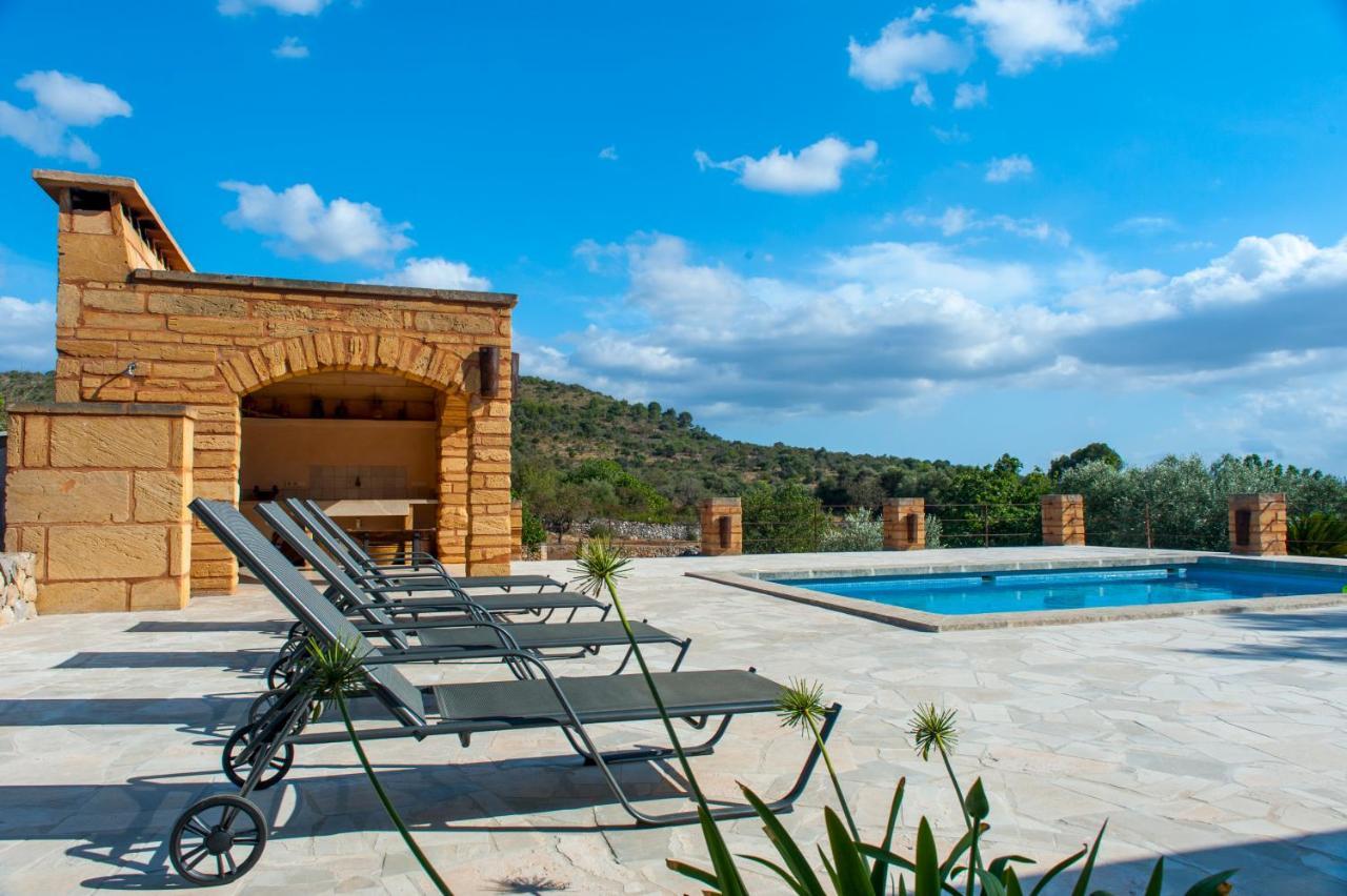 Finca Cas Padri Martet Sant Llorenc Des Cardassar Eksteriør billede